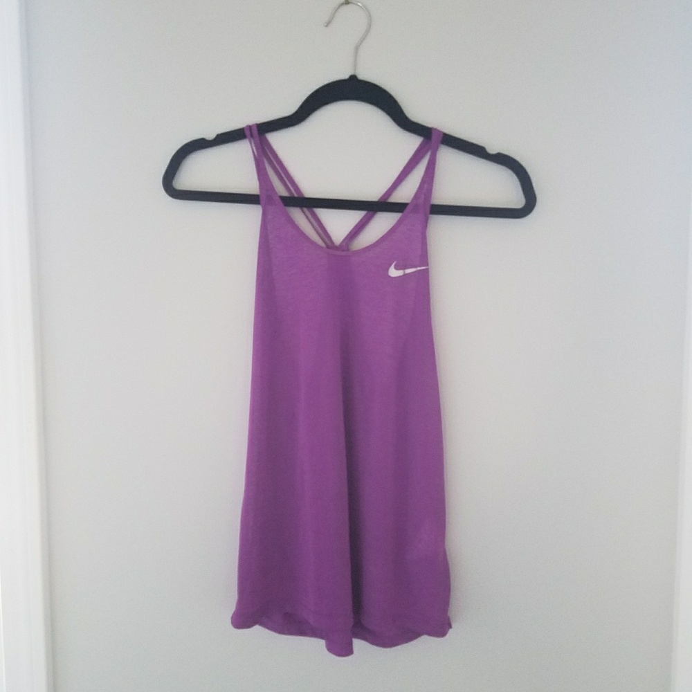Nike Dri-Fit sheer tank top